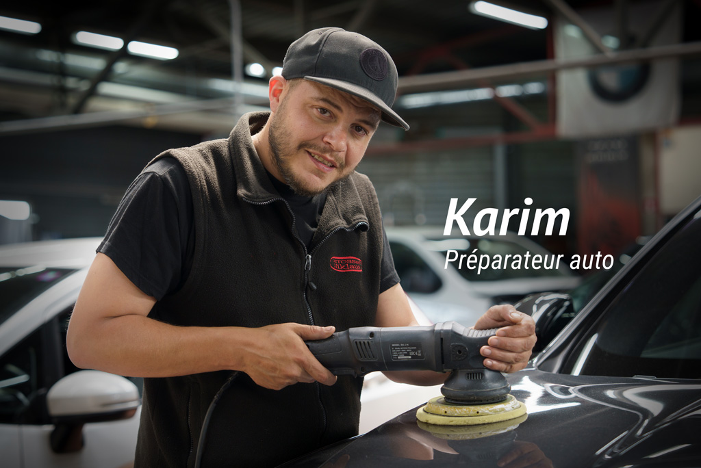 Karim, préparateur auto